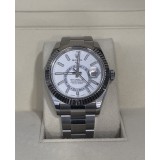 ROLEX SKY-DWELLER STEEL WHITE DIAL 